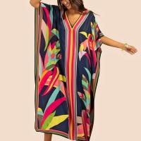 ราคา TEMU เสื้อคลุมชายหาดสไตล์โรบพร้อมลายพิมพ์ เสื้อบิกินี่สำหรับวันหยุดสบายๆ (17592234065562)