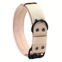 ราคา TEMU ปลอกคอสุนัขสัตว์เลี้ยงไนลอนแบบยุทธวิธี 1 ชิ้น ปรับได้ห้าเกียร์ หัวเข็มขัดแบบหมุด ปลอกคอสุนัขขนาดใหญ่พร้อมสายจูง (17592205807734)