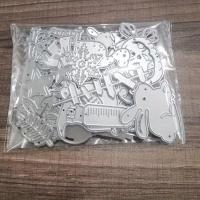 ราคา TEMU แม่พิมพ์ตัดโลหะ 50 หรือ 30 หรือ 100 แบบสุ่ม ลวดลายดอกไม้เล็ก ใบไม้ นก สัตว์เล็ก และพืช ออกแบบสำหรับใช้กับเครื่องปั๊มกระดาษ DIY สร้างแม่แบบสมุดภาพ กระดาษอัลบั้ม และแม่พิมพ์ทำการ์ด (17592228087987)