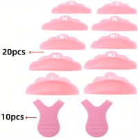 ราคา TEMU ชุดยืดขนตา 30 ชิ้น พร้อมแผ่นซิลิโคน, แผ่นยืดขนตา, อุปกรณ์เสริมสำหรับต่อขนตา, และเครื่องมือย้ำขนตา 3D (17592231984374)