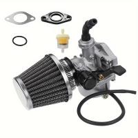 ราคา TEMU อะไหล่รถจักรยานยนต์, โค้งเครบูเรเตอร์ PZ19 50 70 90 110 ซีซี รถ ATV รถจักรยานยนต์ดิร์ต ไบค์ โกคาร์ต การ์บูเรเตอร์ ฉนวนกับฟิลเตอร์อากาศ (17592203400576)