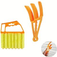 ราคา TEMU ชุดเครื่องมือทำความสะอาดม่านบังแดดแบบเวนีเชียน 2 ชิ้น พร้อมแปรงปัดฝุ่นม่านและแปรงถูหน้าจอนิ้ว 7 นิ้วสำหรับทำความสะอาดสิ่งสกปรกบนแอร์และหน้าต่าง (17592224170860)