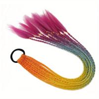 ราคา TEMU ผมต่อแบบเปีย 24 นิ้ว, ชิ้นผมเปียสีเกรเดียนท์, วิกผมสำหรับเด็ก, ยางรัดผม, ชิ้นผมสำหรับงานปาร์ตี้และการแต่งตัว (12 เส้น/แพ็ค) (17592215047727)