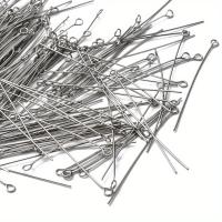 ราคา TEMU หมุดตาสแตนเลส 5 ซม. ประมาณ 300 ชิ้น หมุดหัวเข็ม 9 เข็ม เหมาะสำหรับทำเครื่องประดับ เครื่องมือต่างหู (17592215568191)