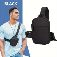 ราคา TEMU กระเป๋าสะพายข้างขนาดเล็ก น้ำหนักเบาสำหรับผู้ชาย - เหมาะสำหรับเดินทางและเดินป่า! (17592221232010)