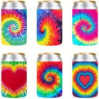 ราคา TEMU ห่อคูลเลอร์กระป๋องนีโอพรีนลายไหมพับได้ 6 ชิ้น - ที่เก็บความเย็นได้สำหรับเบียร์และโซดา - หนา 4 มม. - ปกคูลเลอร์กระป๋องสำหรับตำรวจ (17592227498985)