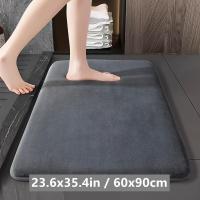 ราคา TEMU แผ่นรองพื้นซับน้ำได้ดีเยี่ยม, พรมเช็ดเท้าซับน้ำได้ดีเยี่ยม, พรมปูพื้นห้องน้ำกำมะหยี่ปะการังกันลื่น, พรมเช็ดเท้า (17592284590680)