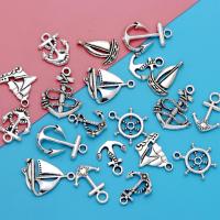 ราคา TEMU 20 ชิ้น จี้เรือสมอเรือสีเงินโบราณสำหรับ DIY สร้อยข้อมือ อุปกรณ์ทำเครื่องประดับ (17592208070914)