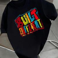 ราคา TEMU เสื้อผ้าเด็กผู้ชายแขนสั้น พิมพ์ตัวอักษรภาษาอังกฤษ สำหรับเด็กโต, วัยรุ่น (17592244056776)