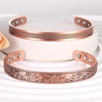 ราคา TEMU 2 ชิ้น สร้อยข้อมือทองแดงสำหรับผู้หญิงและผู้ชาย, สร้อยข้อมือแม่เหล็กทองแดงบริสุทธิ์ 99.99% พร้อมแม่เหล็กความแข็งแรงสูง 6 ชิ้น, สร้อยข้อมือทองแดงปรับได้ (17592279682616)