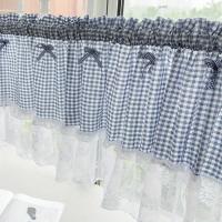 ราคา TEMU 1 ม่านสั้นลายสก็อตสำหรับห้องครัว ร้านอาหาร ม่านกั้นห้องสไตล์ฝรั่งเศสแบบชนบท โรแมนติก ระบายอากาศได้ดี ม่านหน้าต่างขนาดเล็ก ม่านลายสก็อตต่อกัน ม่านคาเฟ่สำหรับตู้ครัว ของตกแต่งบ้าน (17592231918141)