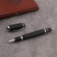 ราคา TEMU ปากกาลูกลื่นโลหะ 1 ชิ้น ปากกาแบบหมุนได้เคลือบสีดำ ปากกาเครื่องเขียนของขวัญสำหรับนักเรียนนักศึกษาและสำนักงาน (17592269437932)