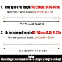 ราคา TEMU คันโยกยืดหดได้ 1 ชิ้น ไม่ต้องเจาะ คันโยกยืดหดได้อเนกประสงค์ ติดตั้งง่าย เหมาะสำหรับคันม่านอาบน้ำ คันม่านประตู คันม่าน คันตู้เสื้อผ้า และคันตากผ้า (17592537893514)