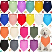 ราคา TEMU 20 ชิ้น ผ้าคลุมคอสุนัขซับลิเมชั่น ล้างได้ ผ้าพันคอสามเหลี่ยมสำหรับสัตว์เลี้ยง ขนาดเล็ก กลาง ใหญ่ ปรับขนาดได้ (17592272835561)