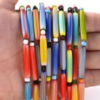 ราคา TEMU ลูกปัดแก้วยาวสีสันสดใส 5 มม. จากเนปาล สำหรับทำเครื่องประดับ สร้อยข้อมือ สร้อยคอ (17592277031083)