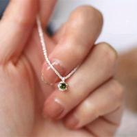 ราคา TEMU สร้อยคอเพชรสีเขียวอ่อนสุดหรูสำหรับผู้หญิง - สร้อยคอโลหะทองแดงและซิลิโคนซินธิเตคสำหรับใส่ประจำวัน, งานแต่งงาน, ของขวัญวาเลนไทน์, สร้อยคอแต่งงาน, ดีไซน์มินิมอล, แป้งแข็ง (17592204069837)