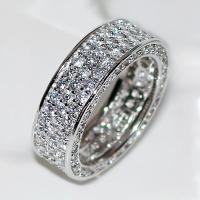 ราคา TEMU แหวนเพชรสังเคราะห์ Cubic Zirconiaia สวยงามเปล่งประกาย พลาสติกเงิน แหวนแฟชั่นหรูหรา แหวนเน้นเอนกประสงค์ สำหรับผู้ชายและผู้หญิง แหวนแต่งงานผู้ชาย เครื่องประดับสวมใส่ประจำวัน (17592247902679)