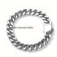 ราคา TEMU สร้อยข้อมือคิวบาเงางามสไตล์ฮิปฮอป Instagram เหมาะสำหรับผู้ชายและผู้หญิง แฟชั่นง่าย สปริงหัวล็อค สแตนเลส 304L สร้อยข้อมือสแตนเลส 304L เพิ่มสไตล์ฮิปฮอป (17592226347501)
