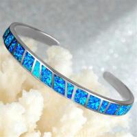 ราคา TEMU สร้อยข้อมือสีน้ำเงินโอปอลแบบวินเทจ - ทองสัมผัส 18K พร้อมหินเทียม, สายปรับได้, สร้อยข้อมือหรูหราและหลากหลายสไตล์สำหรับใส่ประจำวันหรืองานปาร์ตี้, อุปกรณ์งานปาร์ตี้, สไตล์คลาสสิก, สร้อยข้อมือทนทาน (