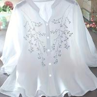 ราคา TEMU เสื้อเชิ้ตสีขาว (17592207467242)