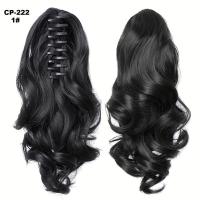 ราคา TEMU กิ๊บติดผมเปียผมลอนคลื่น 14 นิ้ว ผมสีบลอนด์เทียม ต่อผมสำหรับผู้หญิง (17592344604346)