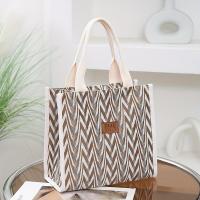 ราคา TEMU กระเป๋าถือลายสก็อตแฟชั่นใหม่ล่าสุด ทำจากผ้า Jacquard ไนลอน เหมาะสำหรับใส่กล่องอาหารกลางวัน หรือเป็นกระเป๋าโท้ทสำหรับใส่ของไปทำงานและเดินทาง สำหรับคุณแม่ (17592365895376)
