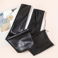 ราคา TEMU ถุงมือยาวไร้นิ้วยืดหยุ่นคุณภาพสูงสำหรับผู้หญิง หนัง PU สีดำ สำหรับงานปาร์ตี้และตกแต่งช่วงเย็น (17592443770887)