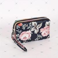 ราคา TEMU กระเป๋าดอกไม้แบบวินเทจพร้อมซิปคู่, กระเป๋าสตางค์ขนาดเล็กพร้อมหูข้อมือ, ที่เก็บกุญแจและโทรศัพท์สำหรับผู้หญิง, คลัทช์ของแม่ทนทาน (17592448565828)
