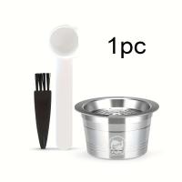 ราคา TEMU แคปซูลกาแฟสแตนเลสแบบเติมได้ ใช้ซ้ำได้ สำหรับเครื่อง Cafissimo PURE/, เครื่อง Caffitaly และ สำหรับ Caffitaly Ruby (17592450028446)
