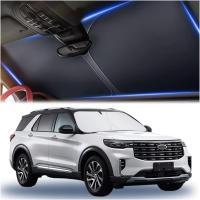 ราคา TEMU ม่านบังแดดกระจกรถยนต์หนา 240T พร้อมกระเป๋าเก็บ ช่วยให้ภายในรถเย็นสบาย ม่านบังแดดกระจกหน้ารถแบบสากล เหมาะสำหรับรถยนต์ รถบรรทุก รถ SUV (ขนาด 57.08 * นิ้ว) (17592463982374)