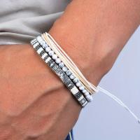 ราคา TEMU 3 ชิ้น/เซ็ต สร้อยข้อมือผู้ชาย ถักมือถ่านธรรมชาติ สไตล์โบฮีเมียนและเอธนิค สร้อยข้อมือสานมิตรภาพหลากสี ยูนิเซ็กซ์ (17592491024887)
