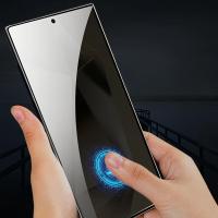 ราคา TEMU 1 ชิ้น กระจกกันรอยกันส่องซ้ำรุ่นใหม่ล่าสุดสำหรับ Samsung S23 Ultra/22, รองรับหน้าจอเต็มสำหรับ Galaxy Note20/10 และ 21/20+, ออกแบบมาเพื่อป้องกันการดูผ่าน (17592492328705)