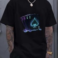 ราคา TEMU เสื้อยืดกีฬากลางแจ้งผู้ชาย สไตล์ทันสมัย (17592494196794)