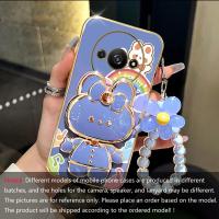 ราคา TEMU เคสโทรศัพท์ - เคสโทรศัพท์ใส่สร้อยข้อมือกระต่ายนำโชค A3 แบบชุบสำหรับ Xiaomi Redmi A3 เคสสัมผัสนิ่ม (17592616706052)