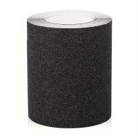 ราคา TEMU PACK เทปกันลื่นสีดำ 1 ม้วน, 150MM X 5M, เทปกันลื่นสะดวกขนาดใหญ่, เบอร์ 80 เกรดสูง กันลื่น สำหรับบันได, ห้องน้ำ, สระว่ายน้ำ, ใช้ในสำนักงาน (17592644522574)
