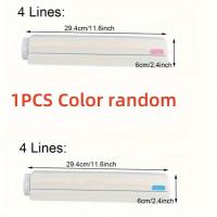 ราคา TEMU ราวตากผ้าแบบยืดหดได้ สีแบบสุ่ม สำหรับใช้ภายในบ้าน, ราวตากผ้าแบบติดผนัง, ราวตากผ้าแบบซ่อนได้สำหรับห้องน้ำ, ทำจากวัสดุพลาสติกคุณภาพสูง, ราวตากผ้า (17592741868223)