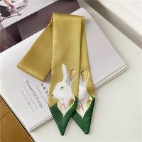 ราคา TEMU ผ้าพันคอ Animal Scarf Bandana ผู้หญิง ฤดูใบไม้ผลิ ฤดูร้อน สไตล์เกาหลี ริบบิ้นข้อมือ ผูกกระเป๋า เข็มขัด ผูกผม แนวใหม่ ใส่ได้หลากหลาย (17592356996059)