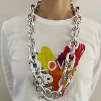 ราคา TEMU เครื่องประดับปาร์ตี้ฮิปฮอปโซ่หนาใหม่, สร้อยคอแฟน, โซพลาสติกขนาดใหญ่, ของตกแต่งสำหรับผู้ชายและผู้หญิง (17592475586187)