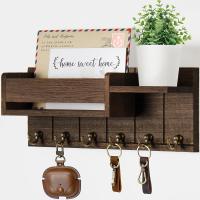 ราคา TEMU ที่แขวนกุญแจติดผนัง - ที่จัดจดหมายและที่แขวนกุญแจพร้อมถาด สำหรับทางเดิน ห้องครัว และของตกแต่งบ้านไร่, ของตกแต่งห้องนั่งเล่น, ตะขอแขวนกุญแจติดผนัง (17592402448233)