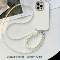 ราคา TEMU สายคล้องโทรศัพท์มือถือแบบไข่มุก สายคล้องไหล่แบบครอสบอดี้ สายคล้องคอแบบถอดได้ สไตล์ใหม่หลากหลายประโยชน์ (17592574051285)