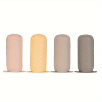 ราคา TEMU ชุดปลอกหุ้มขวดเดินทาง 4 ชิ้น, ปลอกยืดหยุ่นออกแบบมาเพื่อป้องกันการรั่วไหลขณะเดินทาง, ปลอกซิลิโคนสำหรับขวดขนาดเดินทาง, อุปกรณ์เสริมป้องกันการรั่วไหลสำหรับขวดใส่แชมพู, ครีมนวดผม และสบู่ (17592347542