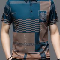 ราคา TEMU เสื้อโปโลกอล์ฟลายสก๊อตสำหรับผู้ชายฤดูร้อน พร้อมลายประดับภาษาอังกฤษ แขนสั้น ระบายความชื้น แห้งเร็ว และพอดีตัวสำหรับการแสดงสมรรถนะ (17592377338335)