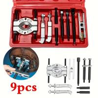 ราคา TEMU ชุดเครื่องมือถอดลูกปืน 9 ชิ้น Pro Bearing Puller Set - อเนกประสงค์และแม่นยำ สำหรับงานซ่อมกลไก, เครื่องยนต์ และอื่นๆ | ชุดเครื่องมือแยกที่ทนทาน (17592397616698)