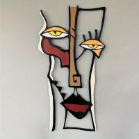 ราคา TEMU 1 ชิ้น ภาพติดผนังโลหะ Picasso ของตกแต่งบ้าน ของขวัญขึ้นบ้านใหม่ งานฝีมือโลหะ (17592813974315)