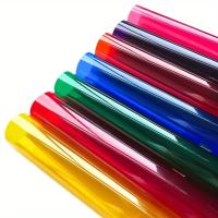 ราคา TEMU ชุด 7 ชิ้น ฟิล์มใสหน้าต่าง 20 ซม. x 30 ซม. สี ติดเองได้ ตกแต่งกระจกไวนิล DIY (17592845841971)