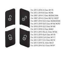 ราคา TEMU 4 ชิ้น/ชุด ปุ่มปลดล็อคประตูรถยนต์ สติ๊กตกแต่ง ฝาครอบ สำหรับ E GLA CLA GLK GLE CLS ML GL W204 W212 W246 W166 (17592274394943)