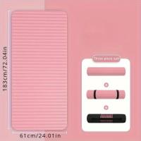 ราคา TEMU เสื่อออกกำลังกายขนาด 10 มม. (เสื่อกะทัดรัด) หนาสองชั้น NBR กันลื่น สำหรับโยคะ พิลาทิส ยิมนาสติก เหมาะสำหรับยิมที่ โยคะ พิลาทิส นวด - แผ่นฟิตเนสพกพา (17592282037406)
