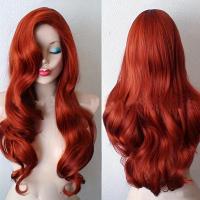 ราคา TEMU วิกผมคอสเพลย์สำหรับผู้ชายและผู้หญิง ทรง Universal ติดกระดุม ยาว 60 ซม. สีแดง ผมลอนยาว เหมาะสำหรับวันหยุด ทางในชีวิตประจำวัน และวิกผมอเนกประสงค์อื่นๆ (17592513770762)