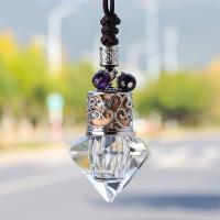 ราคา TEMU จี้น้ำหอมรถยนต์ ขวดเปล่าสำหรับน้ำหอมรถยนต์ จี้กระจกมองหลัง ตกแต่งภายในรถข้ามพรมแดน ขวดน้ำหอมคริสตัลเทียม (17592190450640)