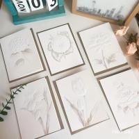 ราคา TEMU ชุดการ์ดอวยพรลายสวยหรู ซอง, ขนาด 5X7 นิ้ว - 6 หน้าเปล่าสำหรับใส่ข้อความด้านใน เหมาะสำหรับวันเกิด, งานแต่งงาน & การ์ดเชิญธุรกิจ (17592478223103)